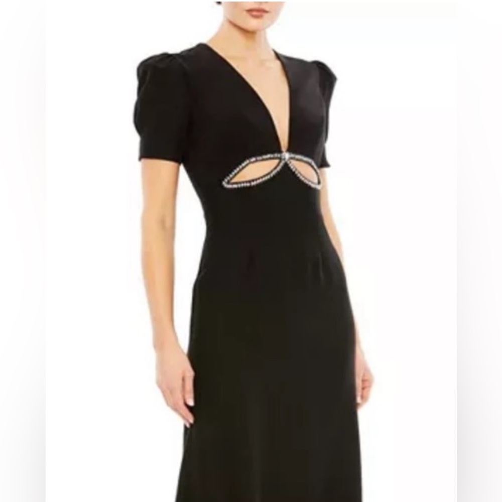 Mac Duggal Elegant Black Evening Gown